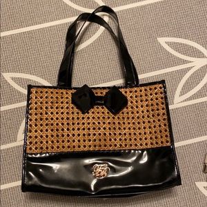 Ted Baker Rattan Basketweave Bag